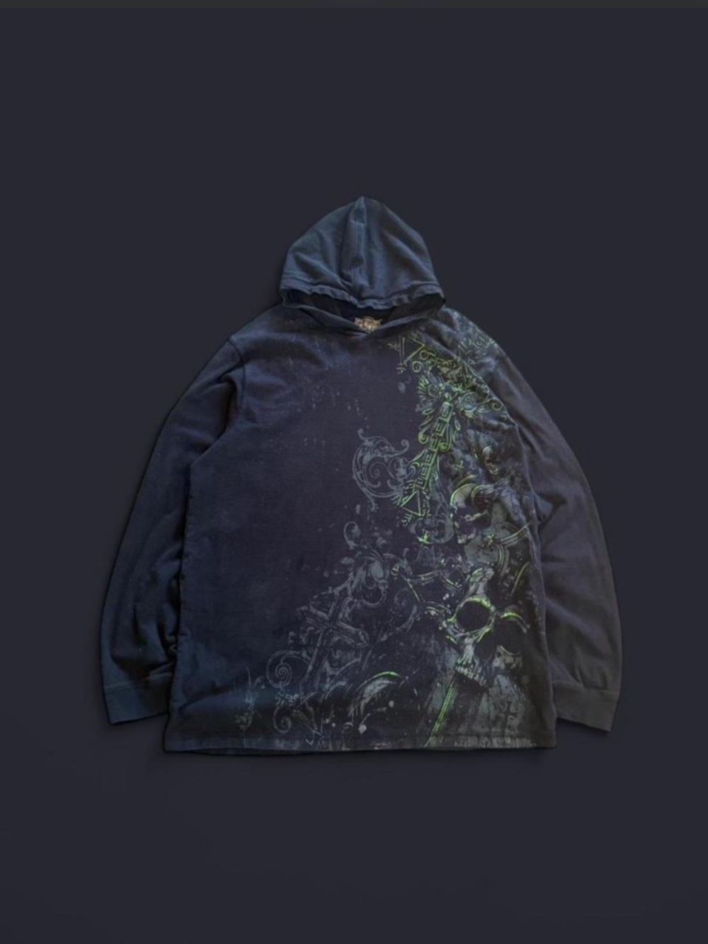 Y2K MMA Elite Black/Green Hoodie